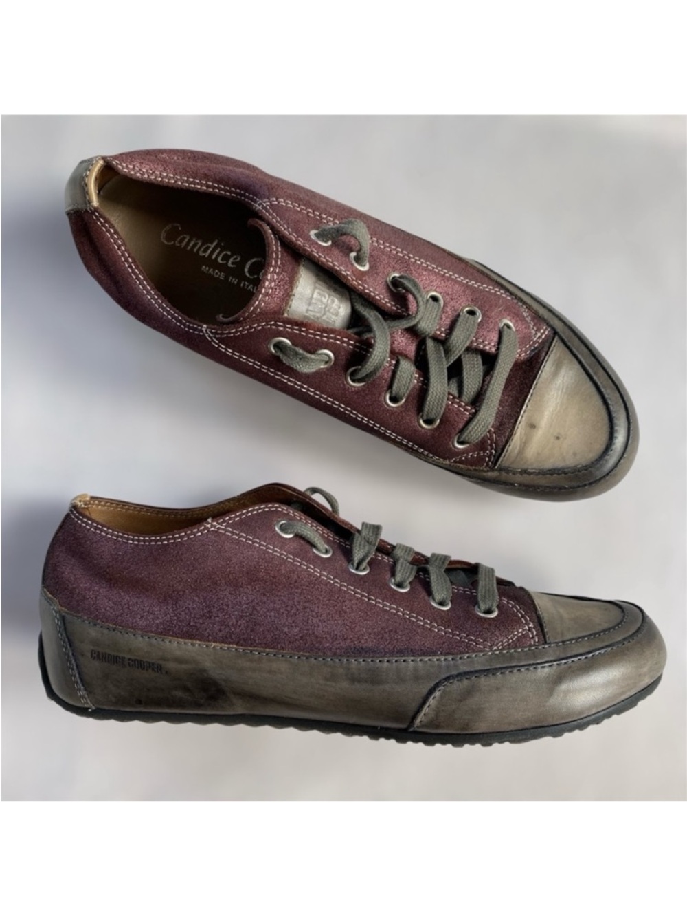 Candice Cooper Rock Leather Sneakers Size 40